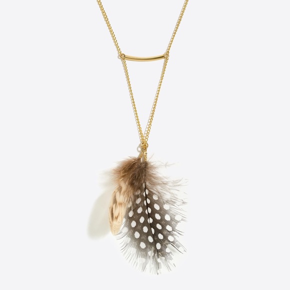 J. Crew Jewelry - 2 for $10 J. Crew Long Feather Necklace